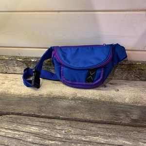 Vintage Blue Belt Bag/Fanny Pack